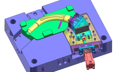前模斜弹 哈弗模 爆炸行位结构UG运动仿真,这样的解析别错过